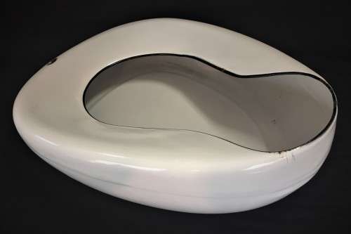 Vintage Enamel Bed Pan