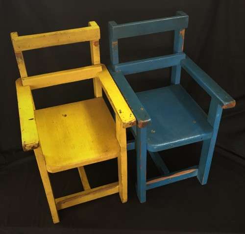 Wooden Kiddies Chairs