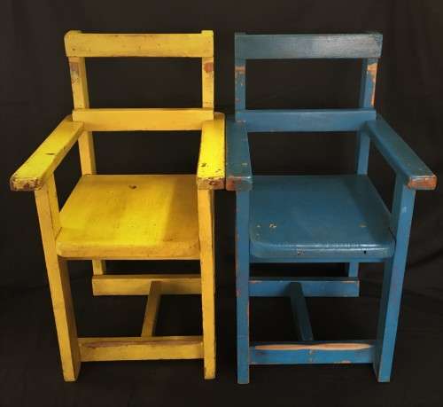 Wooden Kiddies Chairs