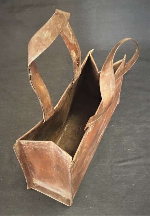 Vintage Tinplate Handbag