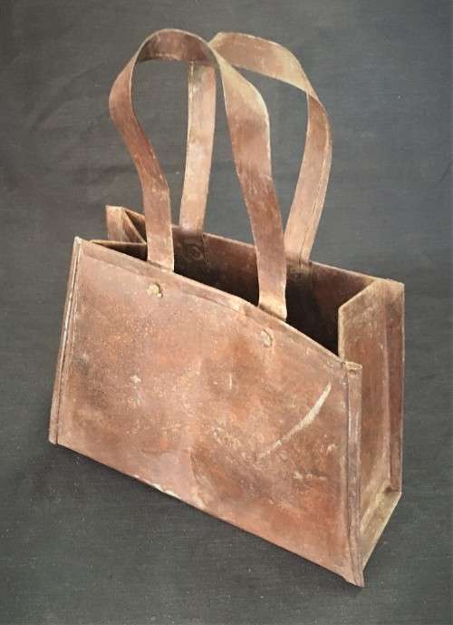 Vintage Tinplate Handbag