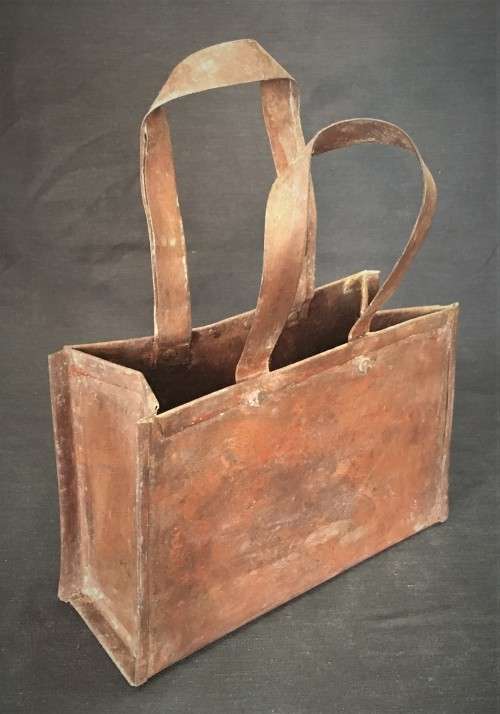 Vintage Tinplate Handbag