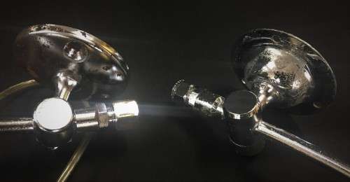 Converted Wall-Mount Gas Lights