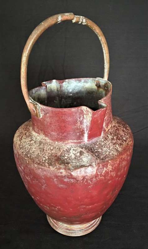 Rustic Copper Urn