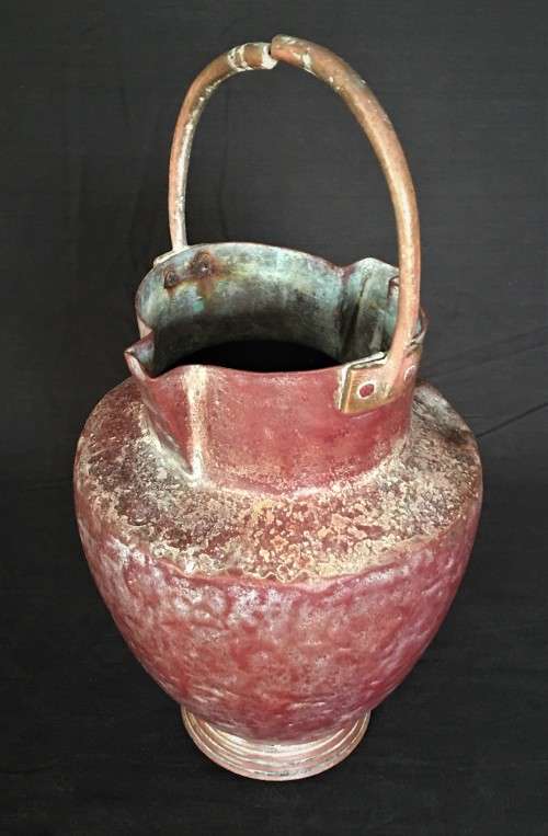 Rustic Copper Urn
