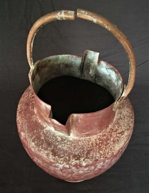 Rustic Copper Urn