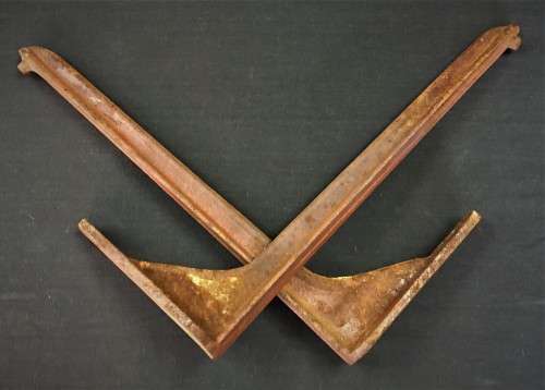 Vintage Cast Iron Basin Supports