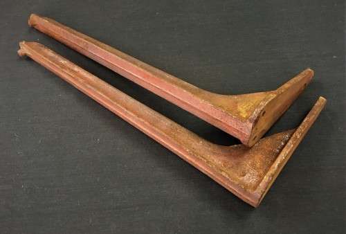 Vintage Cast Iron Basin Supports