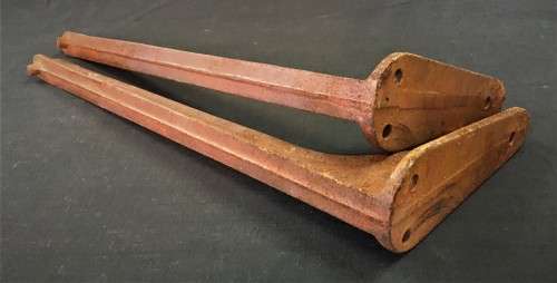 Vintage Cast Iron Basin Supports