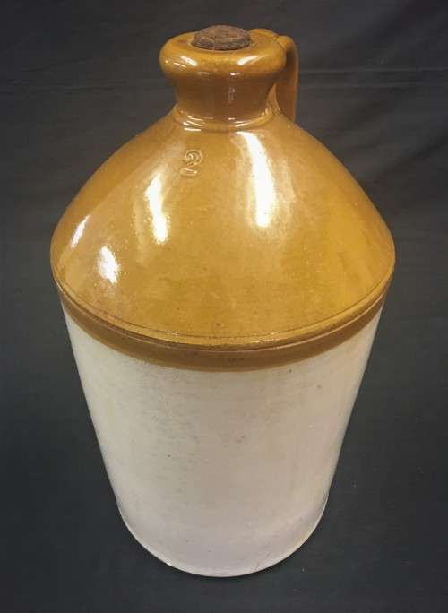 Stoneware Cider Flagon