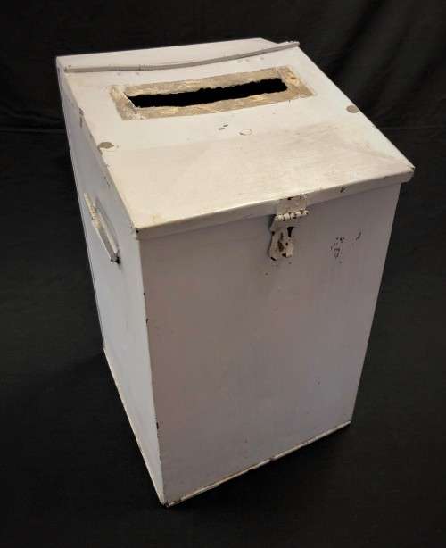 Vintage Galvanized Tin Bin