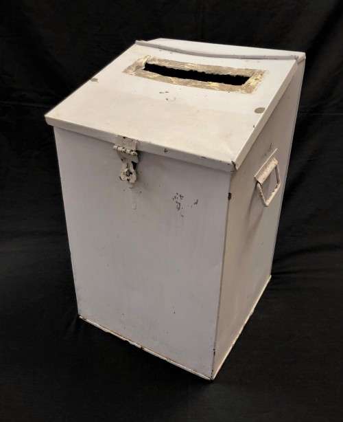 Vintage Galvanized Tin Bin