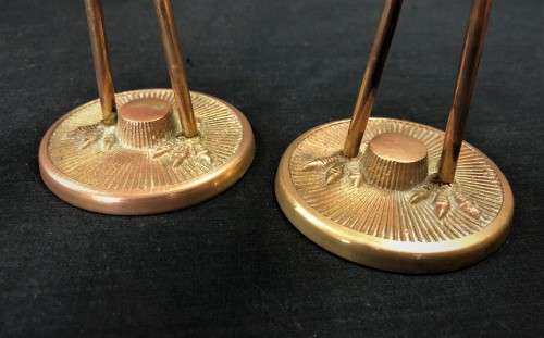 Pair of Brass Birds