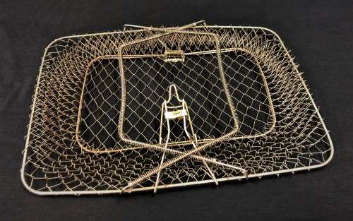 Brass Folding Basket
