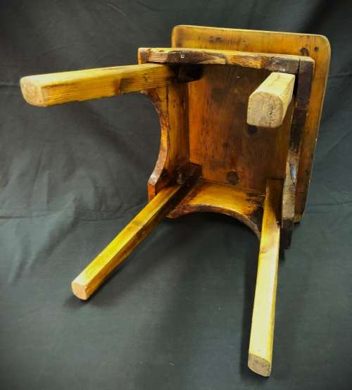 Vintage Four-Legged Milking Stool