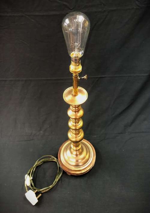Vintage Brass Desk Lamp