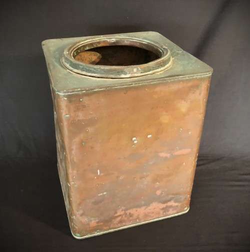Vintage Copper Tin