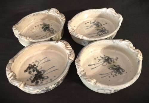 Four `Old Nick` Pottery Bowls