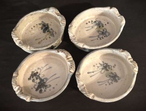 Four `Old Nick` Pottery Bowls