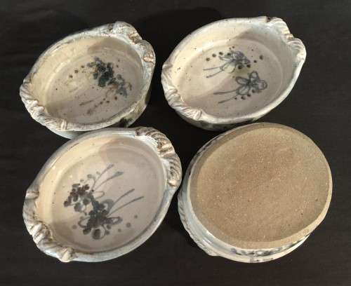 Four `Old Nick` Pottery Bowls