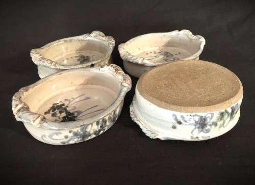 Four `Old Nick` Pottery Bowls