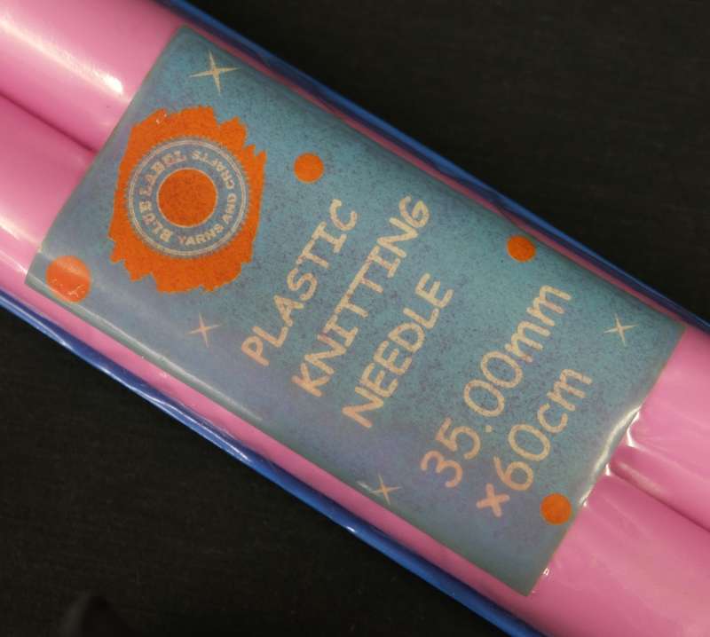 Large Plastic Knitting Needles