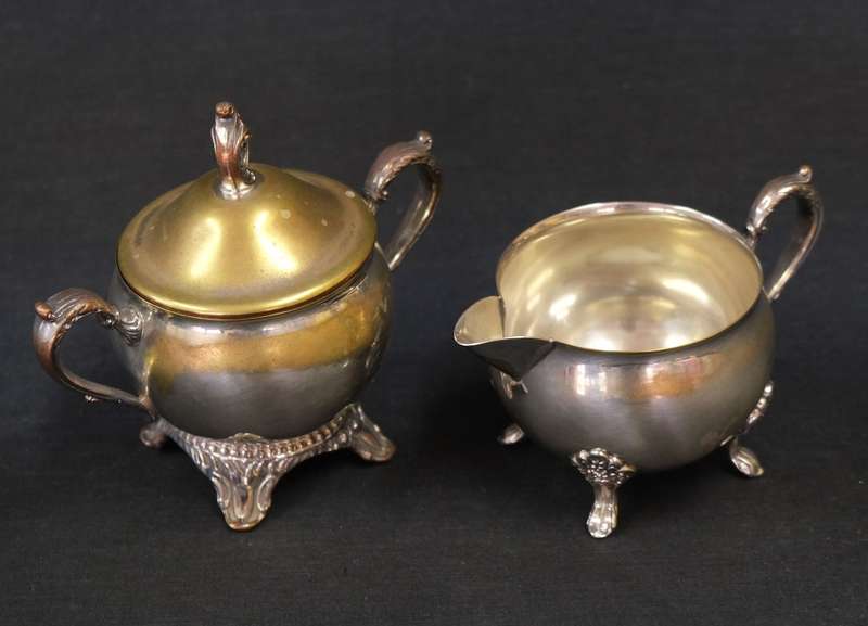 Vintage Silver-Plated Duo