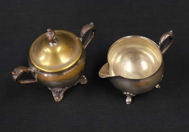 Vintage Silver-Plated Duo