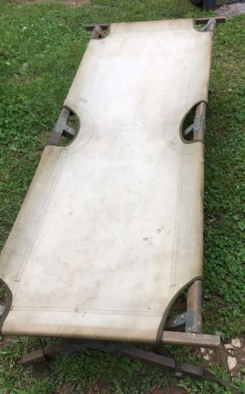 WW2 Folding Stretcher Frame