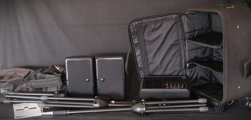 Galaxy PA5X140 Hot Spot with Speakers and Stands