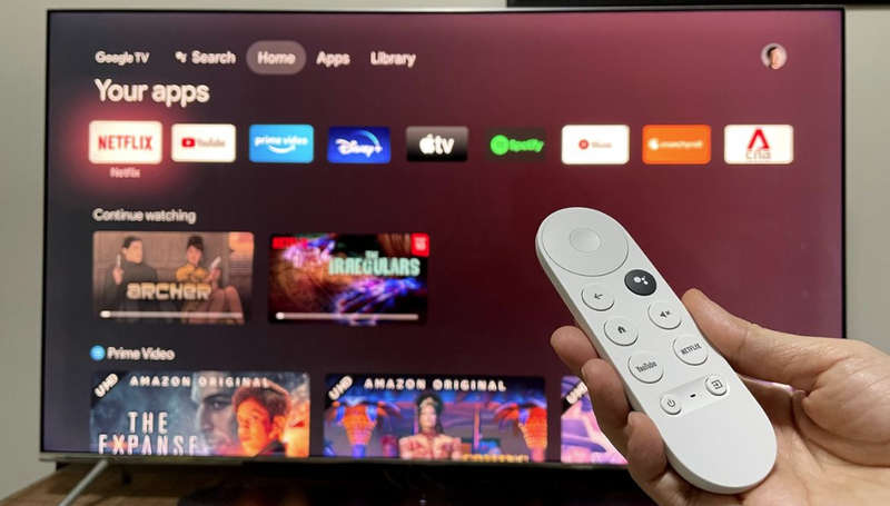 Google Chromecast with Google TV 4K Edition