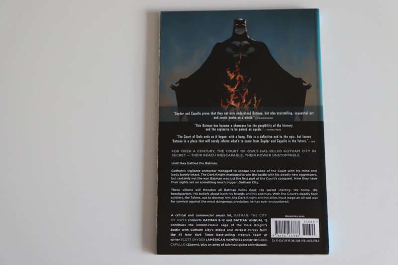 DC Comics Batman: The Court of Owls Volume 2 Published 2013