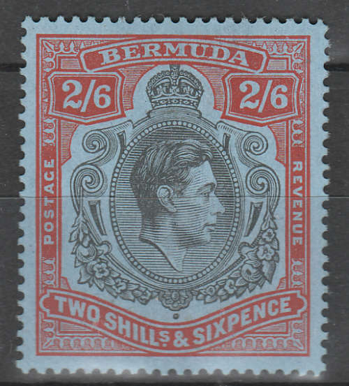 Bermuda - 1938 KGVI (SG 117a) perf 14.25 - MM **HIGH CV**