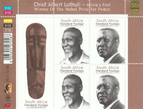 RSA - 2011 Chief Albert Luthuli Control Block SACC 2215-7 - UMM CV R66