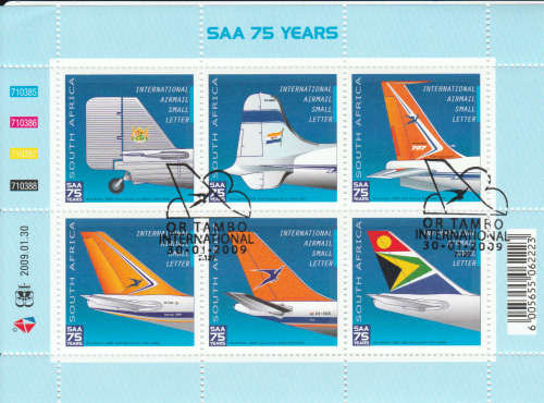 RSA - 2009 SAA 75 Years SACC 1930 - CTO