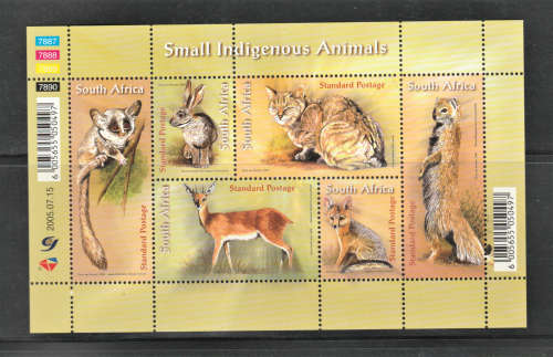 RSA - 2005 Small Indigenous Animals SACC 1737 - UMM *