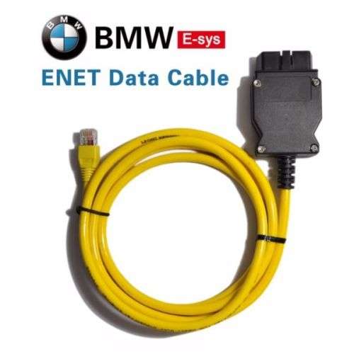 *** LOCAL STOCK ***BMW ENET (Ethernet to OBD) Interface Cable E-SYS ICOM Coding F-Series