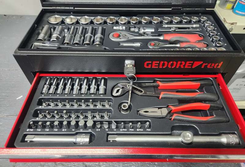 Gedore Red 113 Piece Toolbox Set