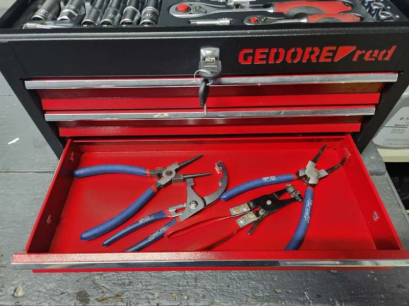 Gedore Red 113 Piece Toolbox Set