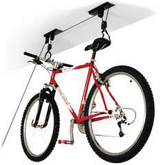 Bike Storage- Lift for easy, safe storage