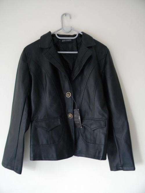 Ladies Mock Leather Jacket