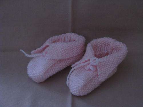 Pink Pixie Baby Booties