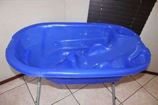 Bath and stand - blue