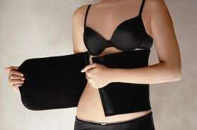 Maternity Belly Belt White Large: 84cm-110cm