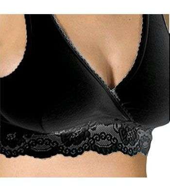 Carriwel Breastfeeding bra (black) Size XL