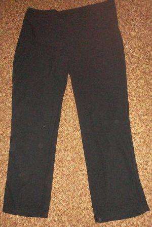 Black ribbed pants/slacks Size 16 (40)