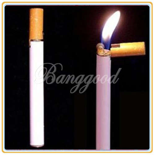 Cigarette Shaped Butane Refillable cigar Lighter