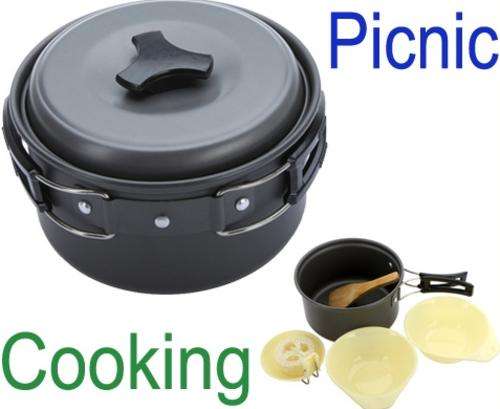New! Portable Outdoor Cooking Set
