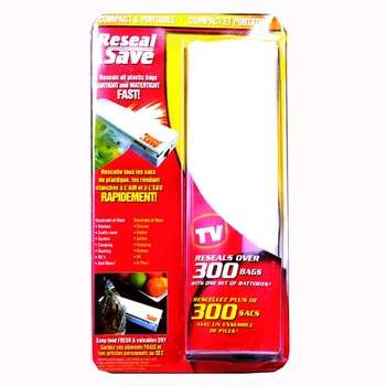 NEW Reseal Airtight Plastic Bag & Save - Preserve Food As Seen on TV