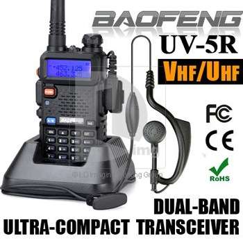 Pro BAOFENG Two-Way Radio UV-5R U.V FM Transceiver Dual Band 136-174/400-480MHz